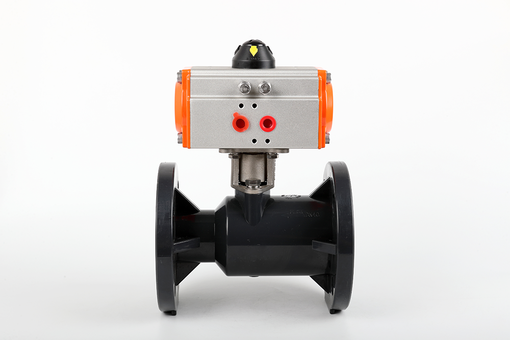 黄平气动法兰一体球阀